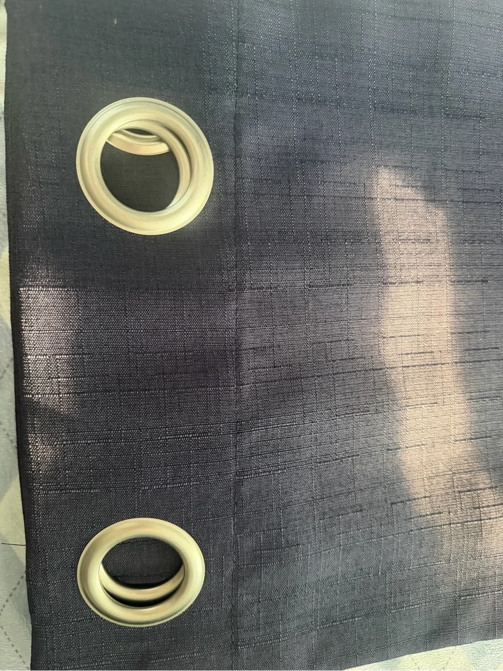 Peacoat Blue Grommet Curtain Panels